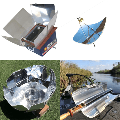 4 Solar Power Cookers